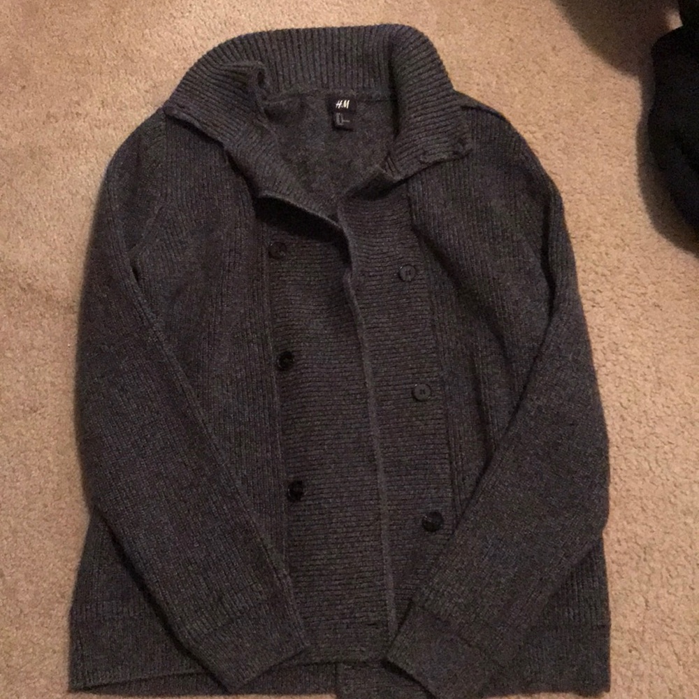 H&M Men’s Knitted Cardigan Sweater